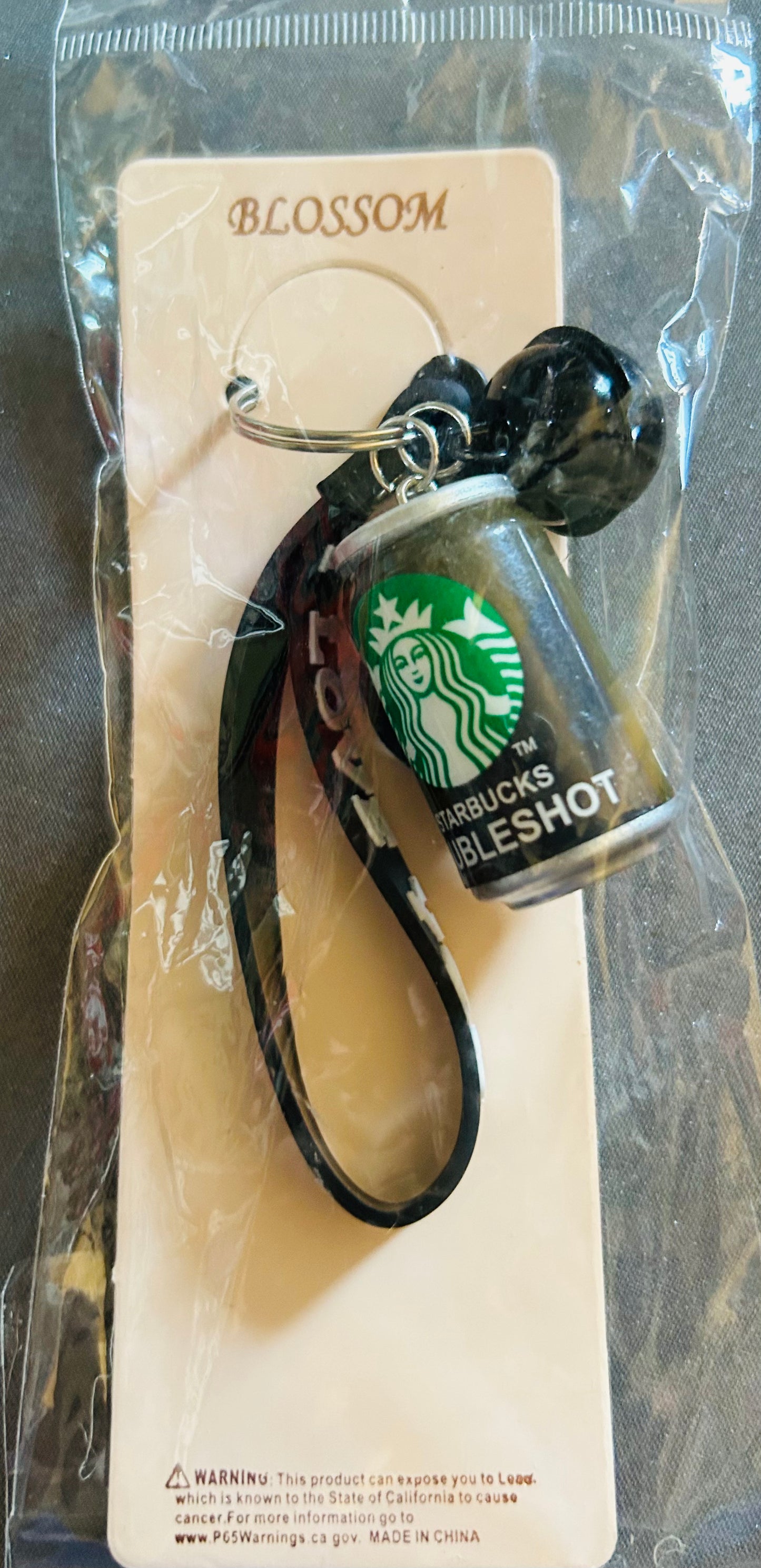 Starbucks Double Shot key Chain
