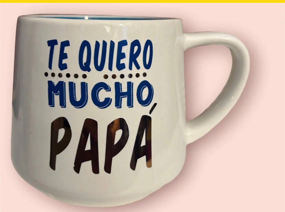 Taza (Mug) Te Quiero Mucho Papá