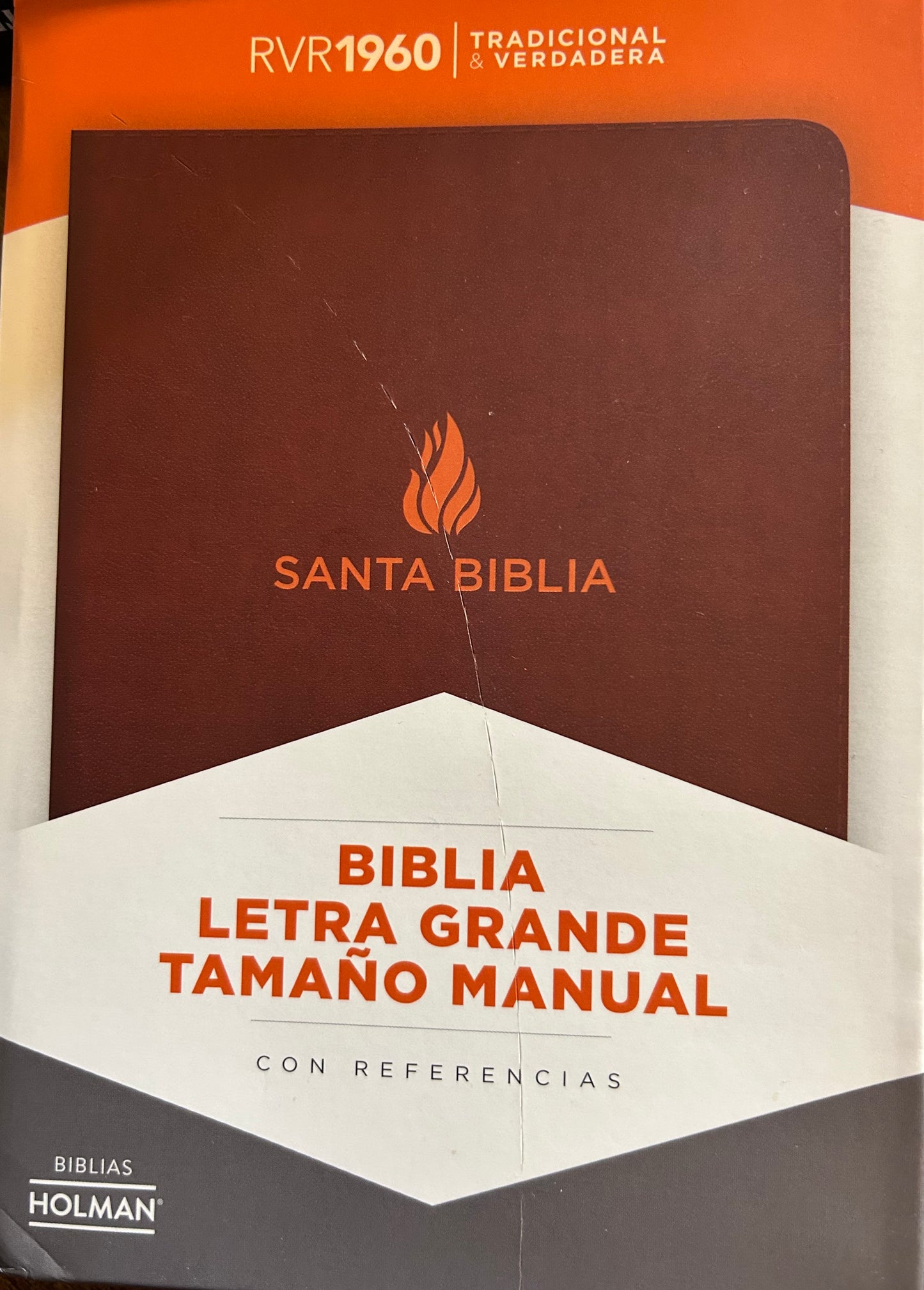 Biblia Letra Grande Tamaño Manual